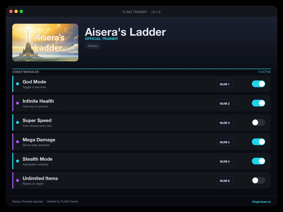 Aisera's Ladder Trainer interface