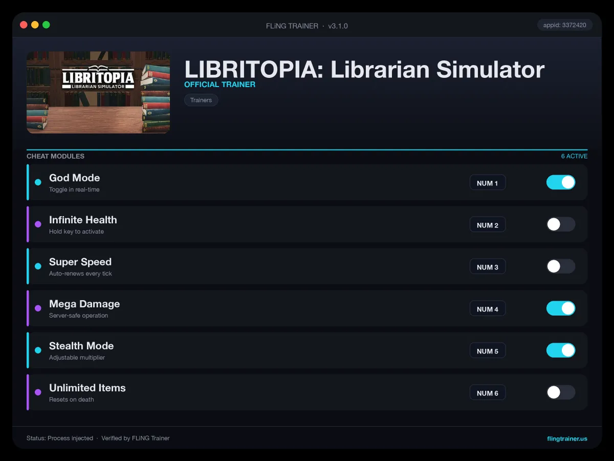 LIBRITOPIA: Librarian Simulator Trainer interface