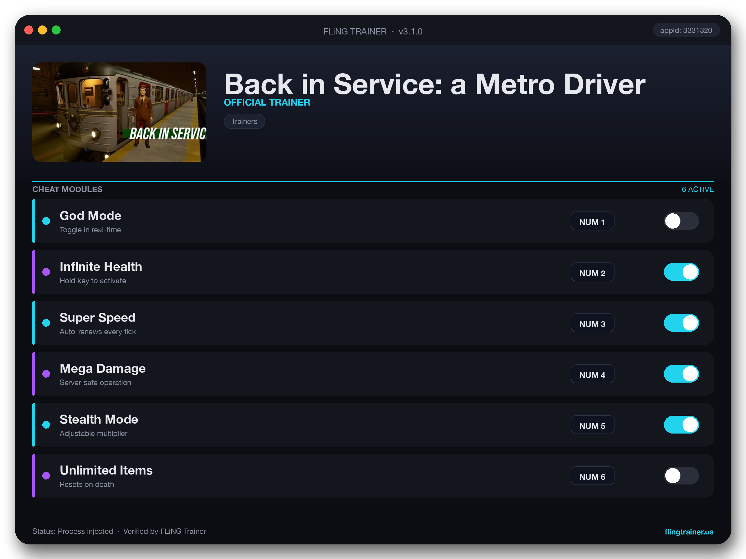 Back in Service: a Metro Driver Trainer interface