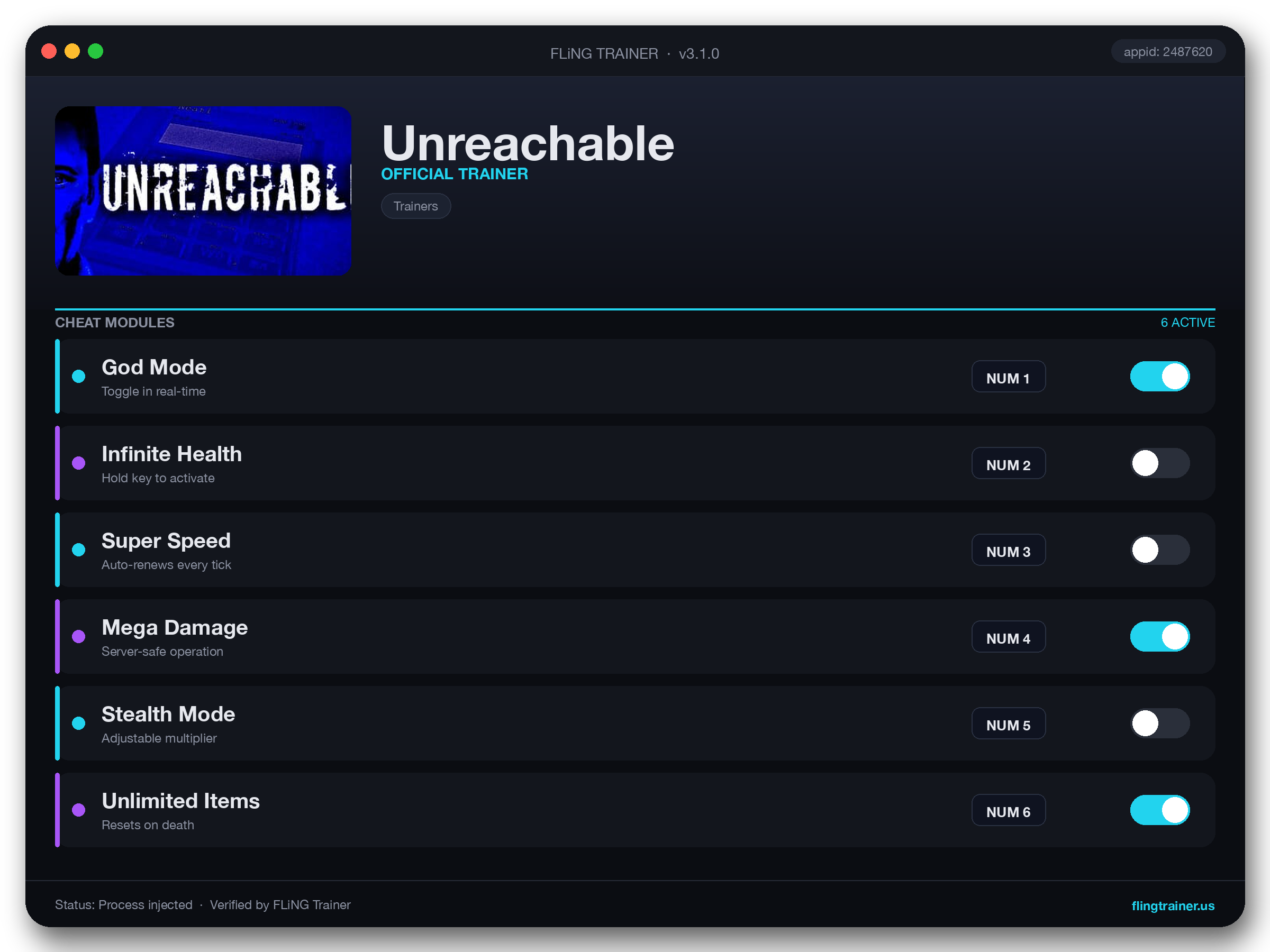 Unreachable Trainer interface