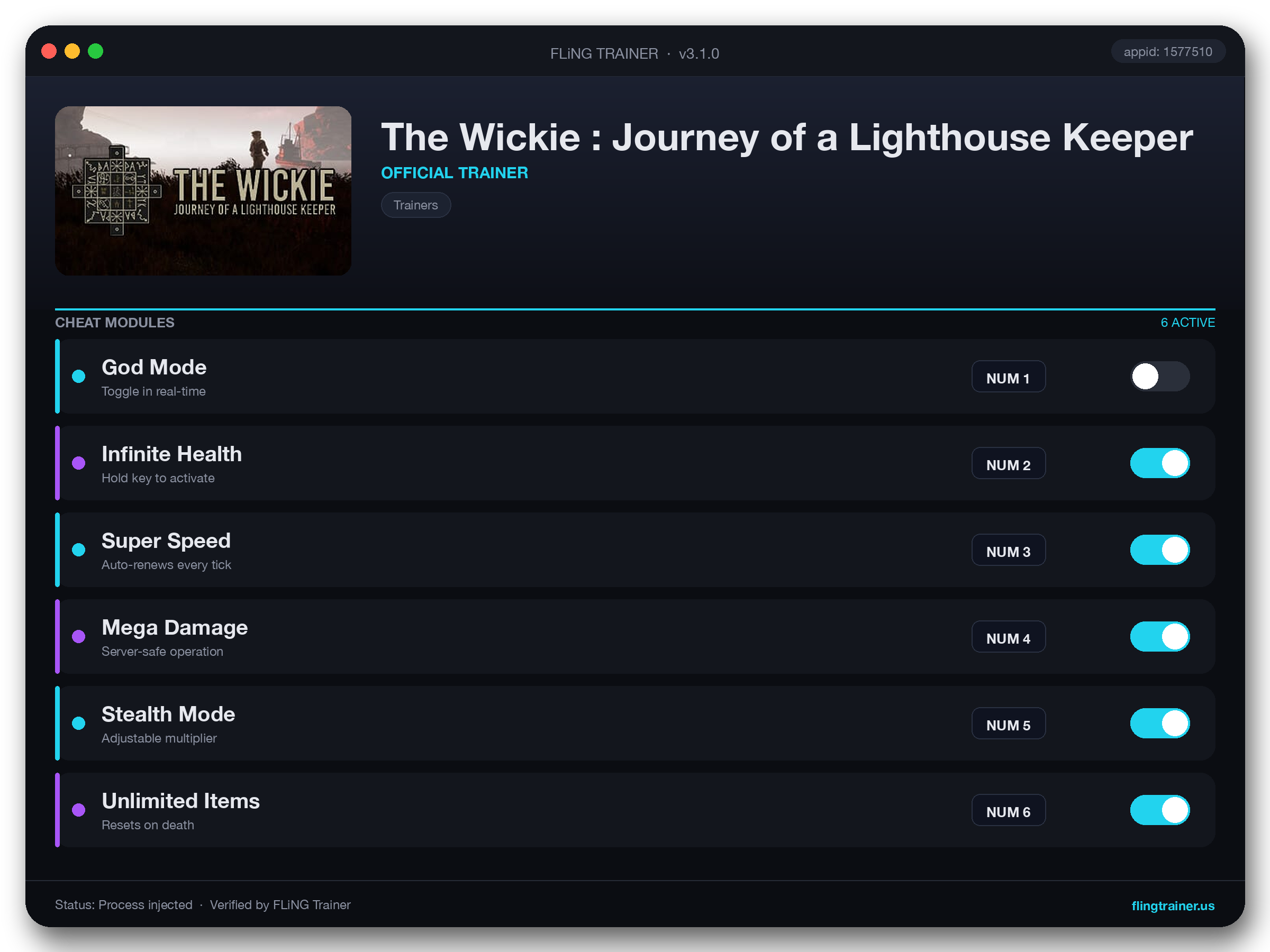 The Wickie : Journey of a Lighthouse Keeper Trainer interface