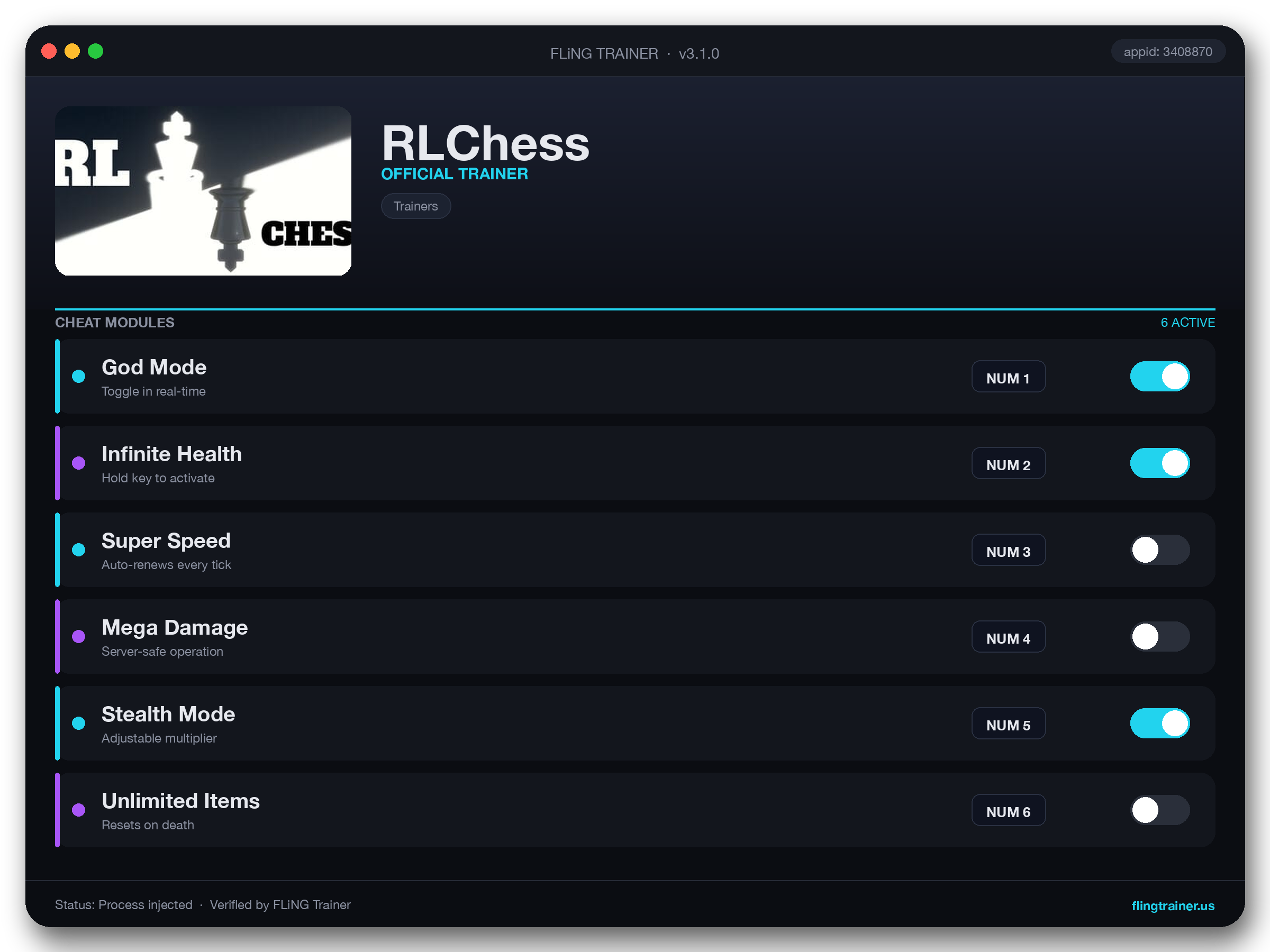 RLChess Trainer interface