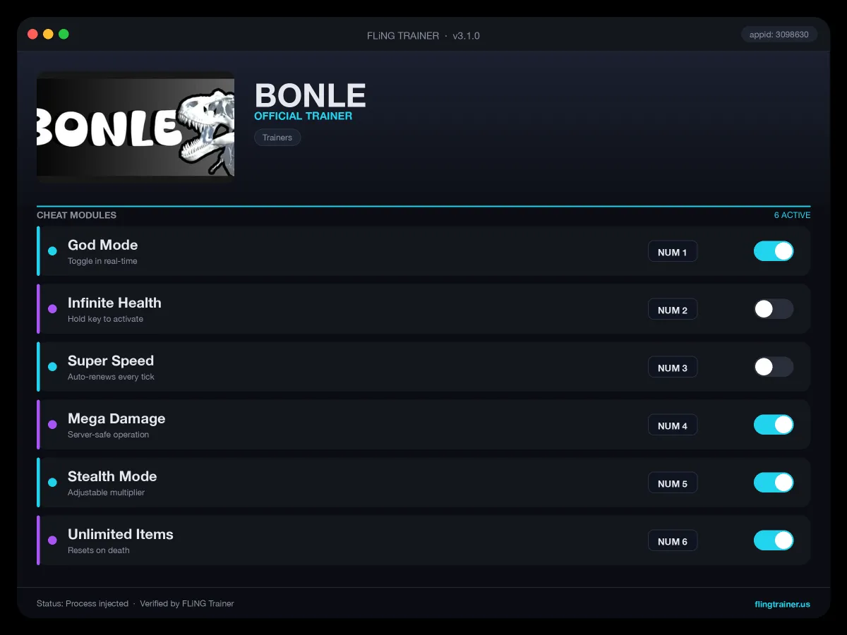 BONLE Trainer interface