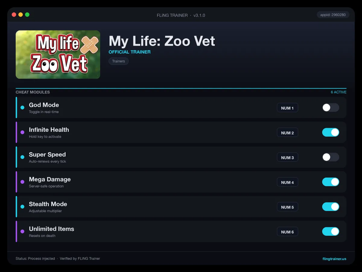 My Life: Zoo Vet Trainer interface