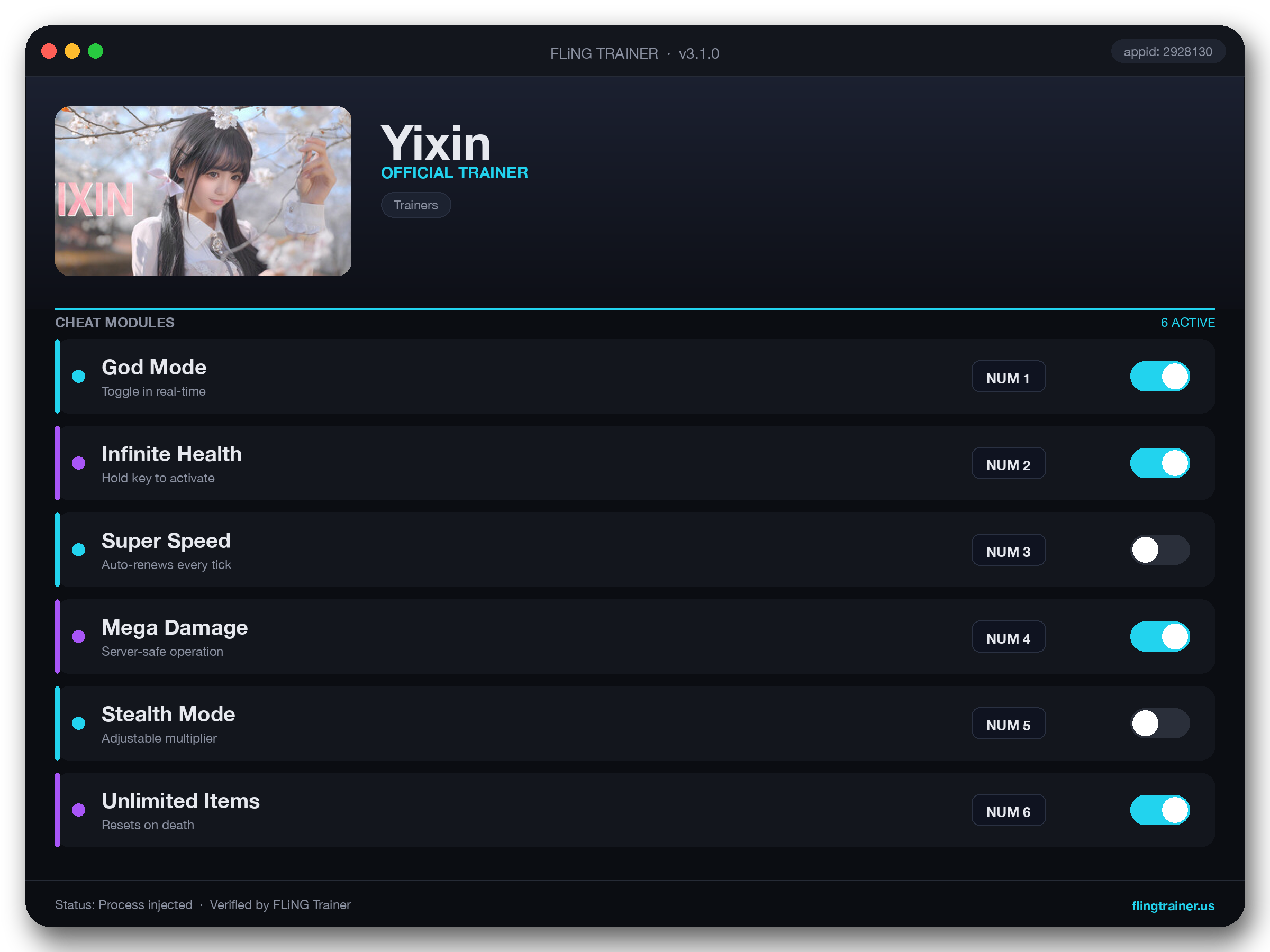 Yixin Trainer interface