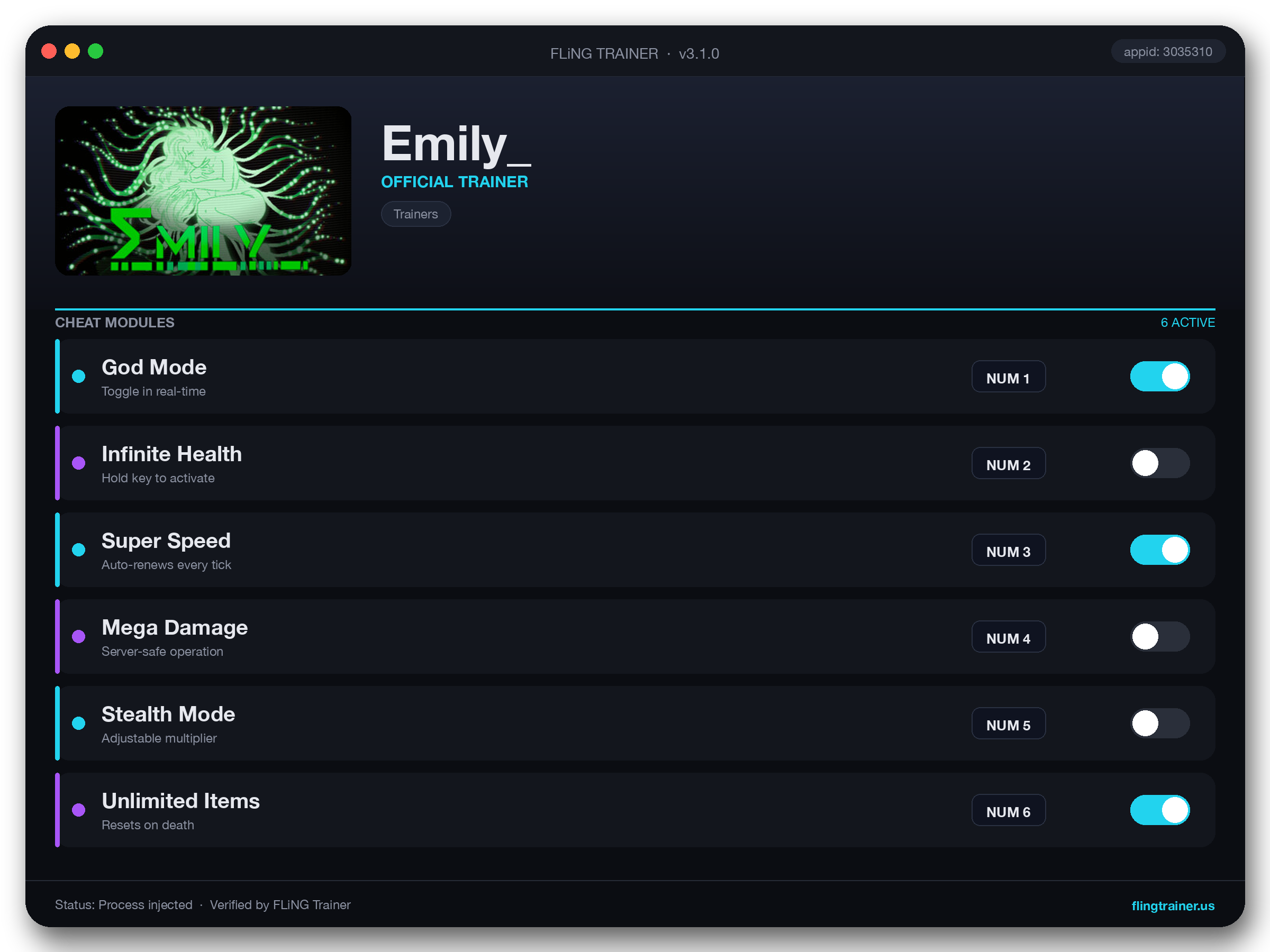 Emily_ Trainer interface