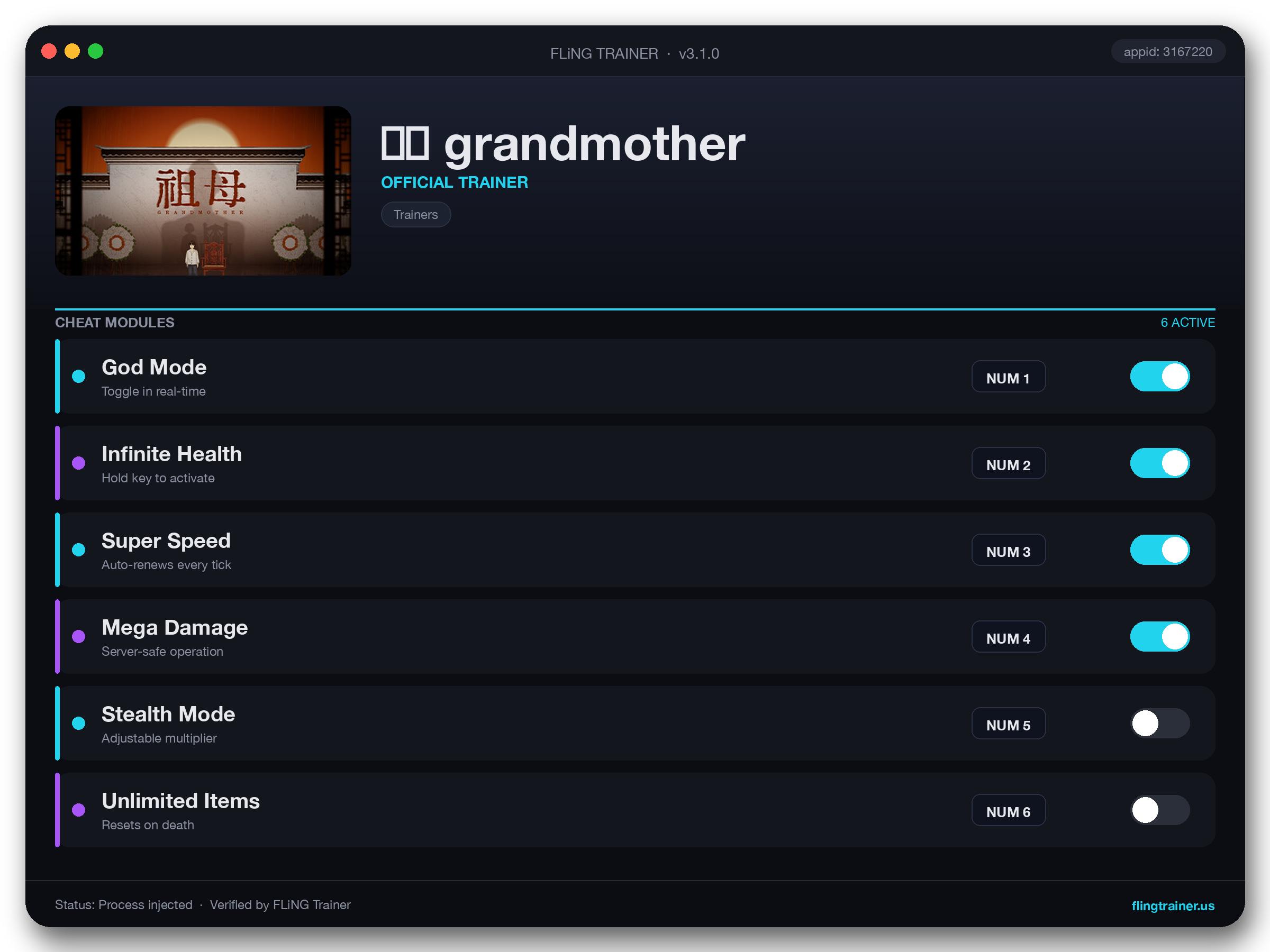 祖母 grandmother Trainer interface