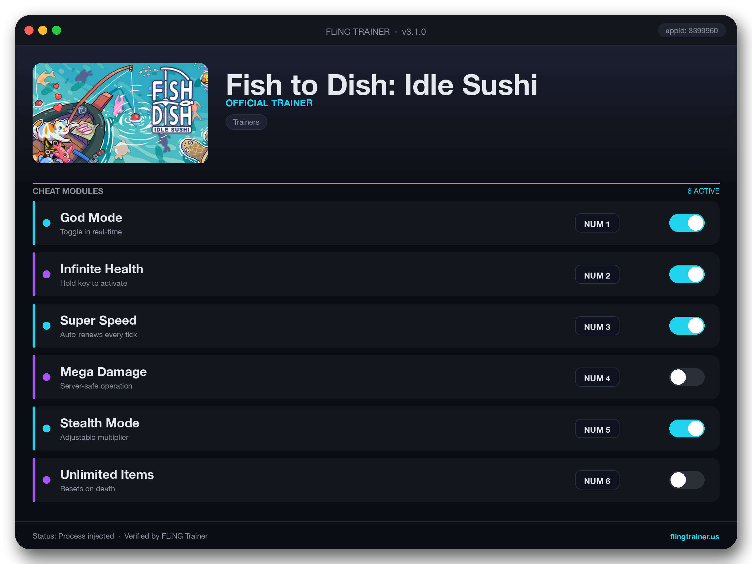 Fish to Dish: Idle Sushi Trainer interface