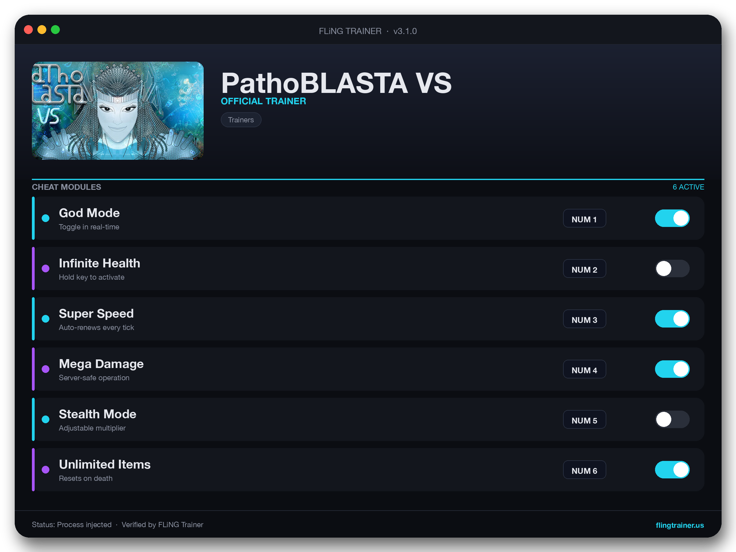 PathoBLASTA VS Trainer interface