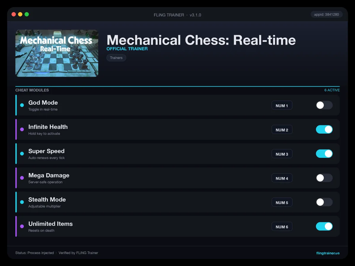 Mechanical Chess: Real-time Trainer interface
