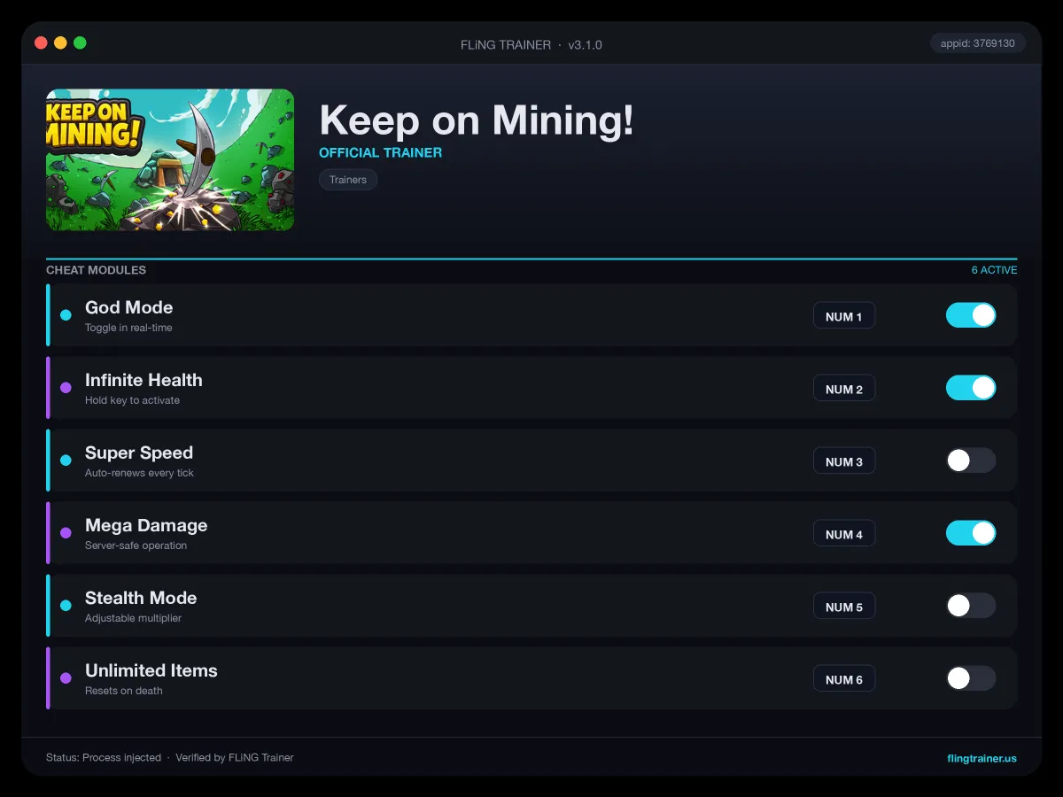 Keep on Mining! Trainer interface