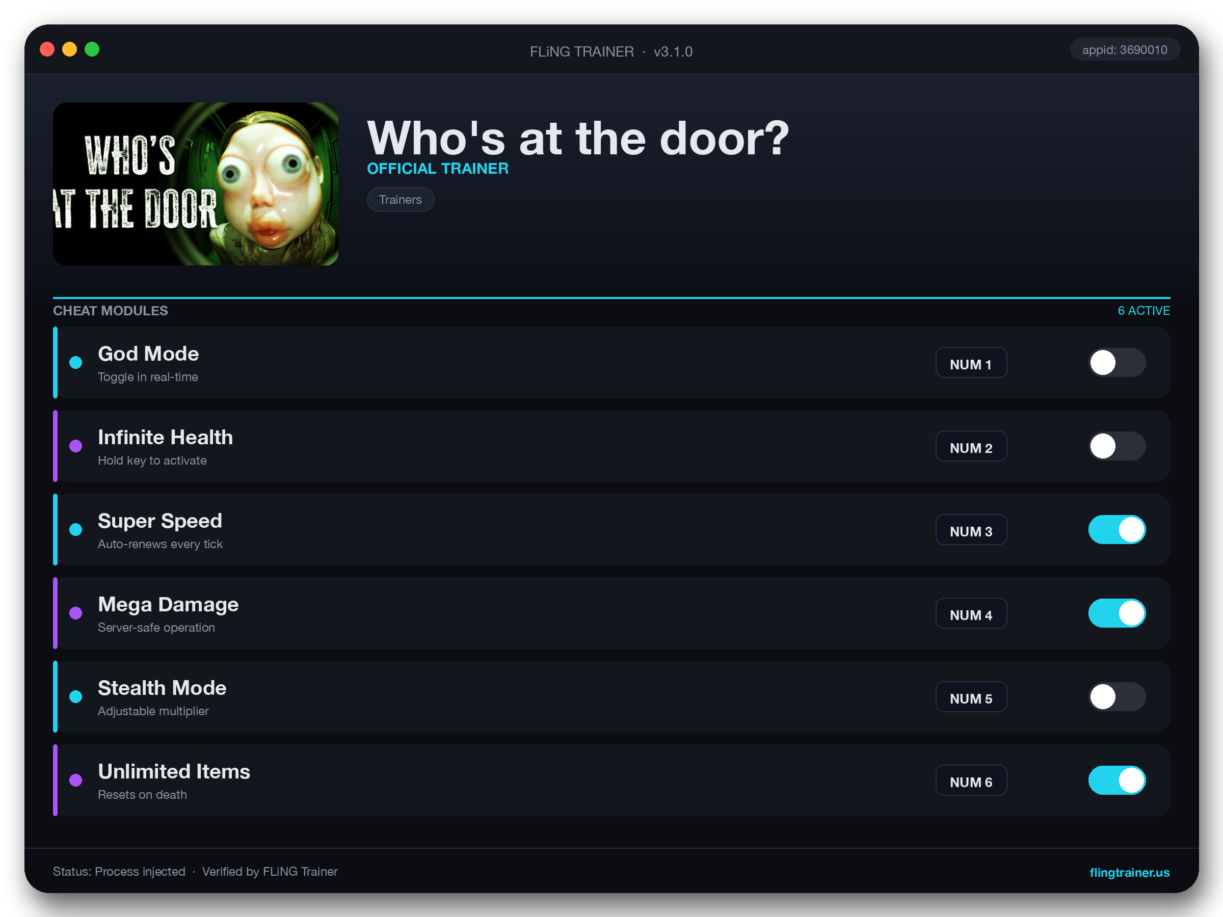 Who's at the door? Trainer interface