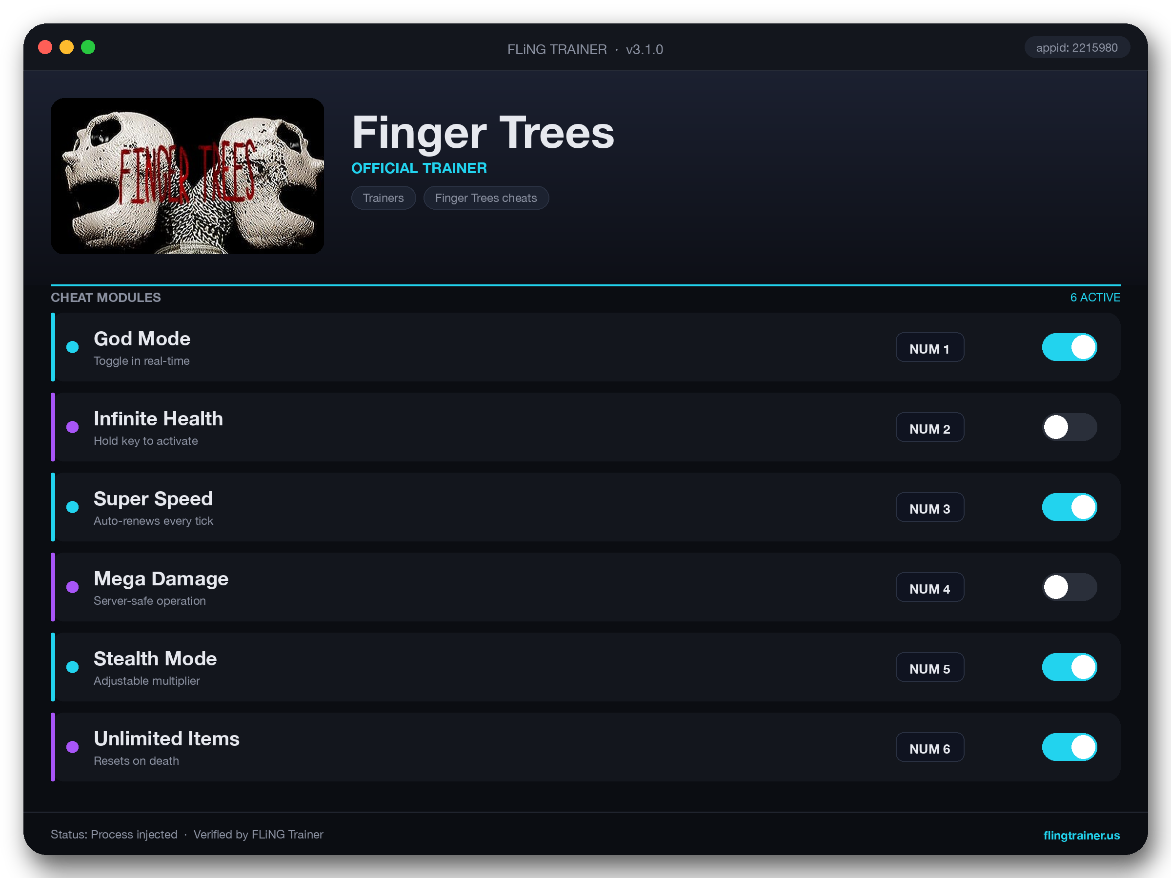 Finger Trees Trainer interface