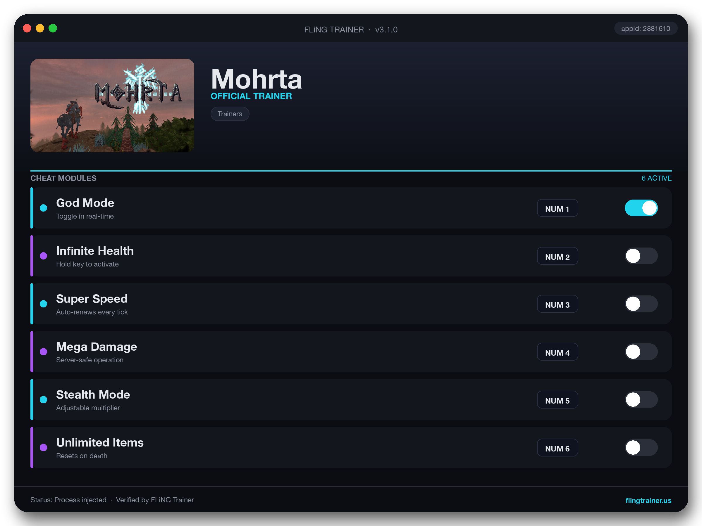 Mohrta Trainer interface