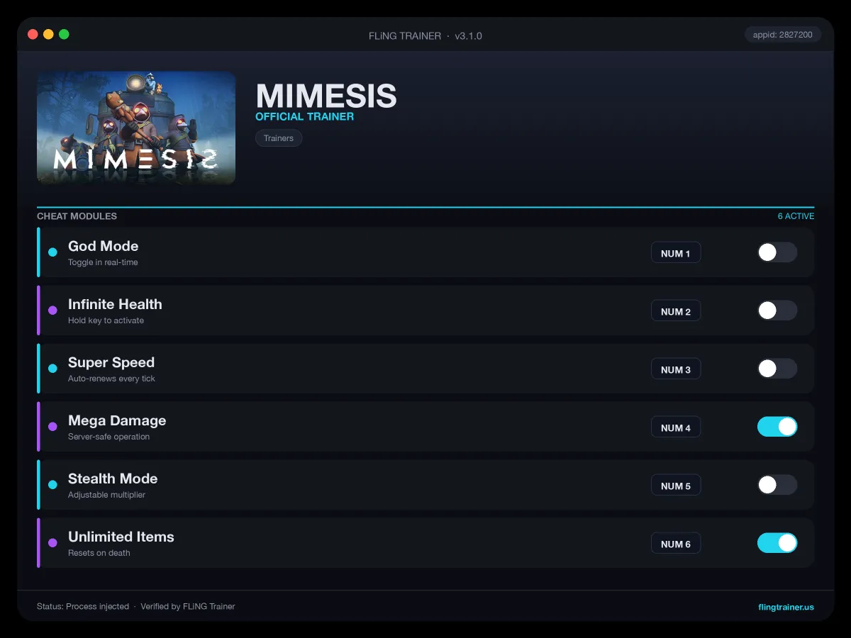MIMESIS Trainer interface