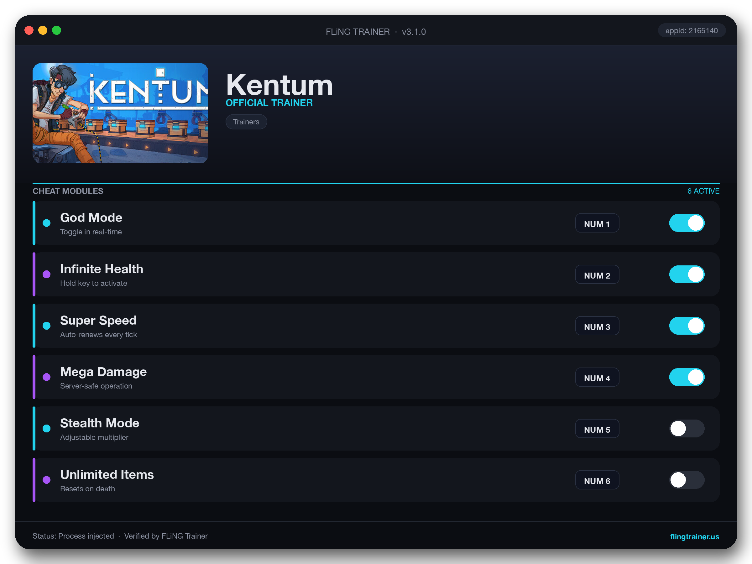 Kentum Trainer interface