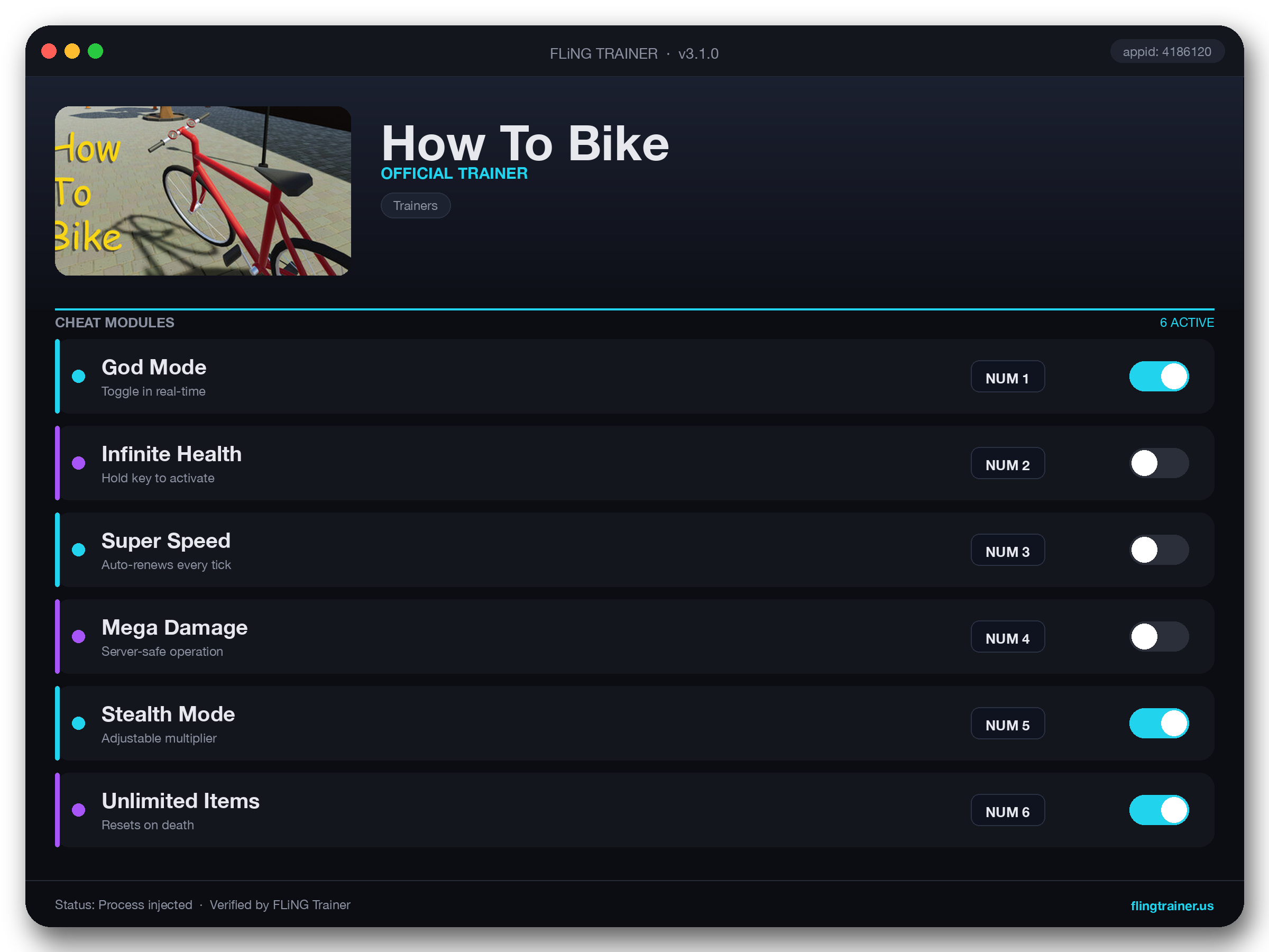 How To Bike Trainer interface