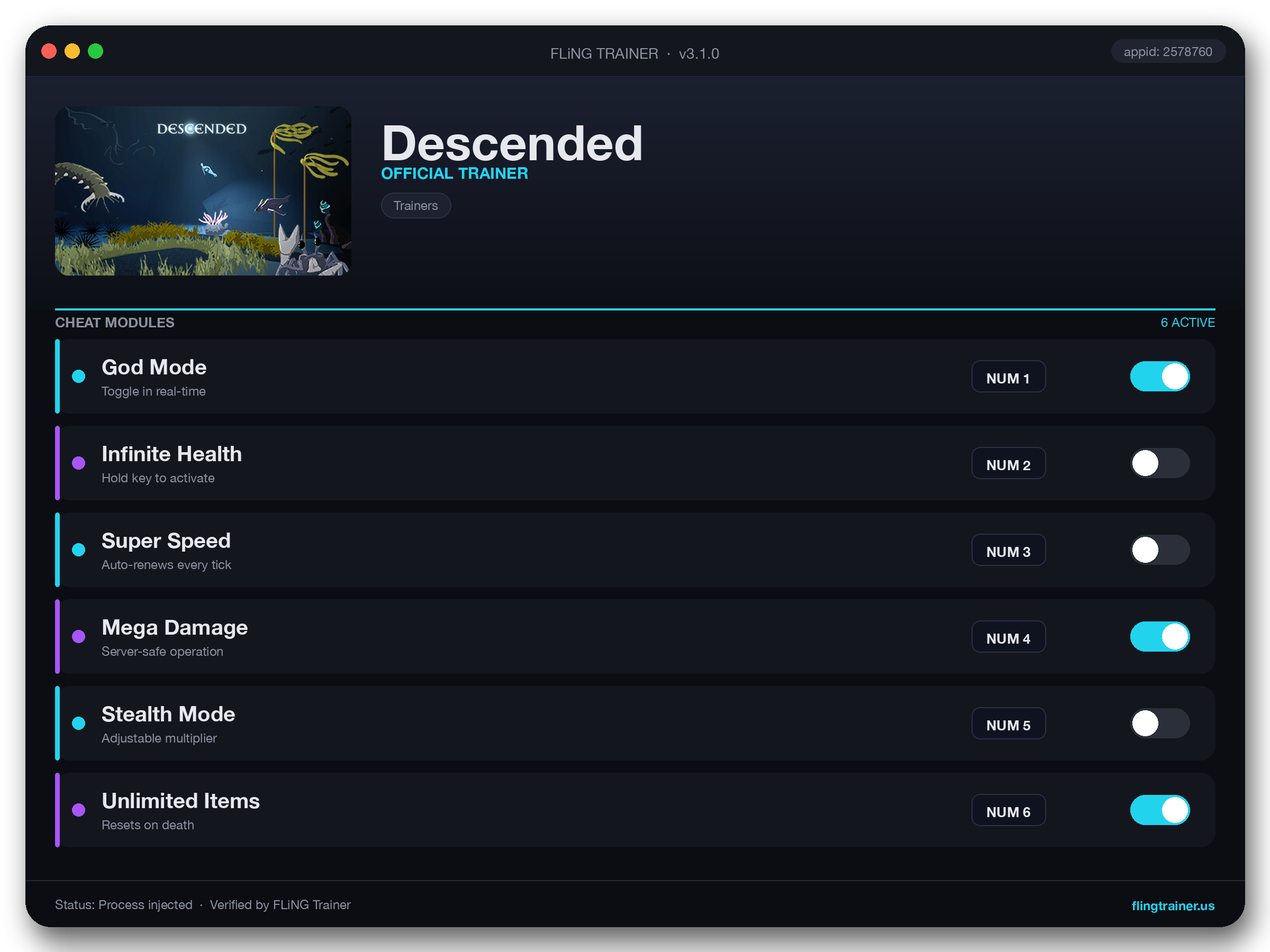 Descended Trainer interface