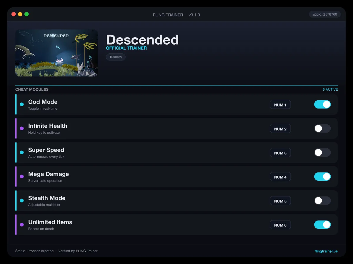 Descended Trainer interface