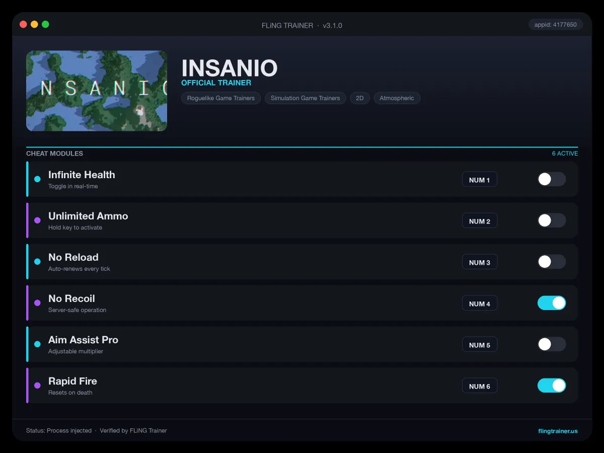 INSANIO Trainer interface