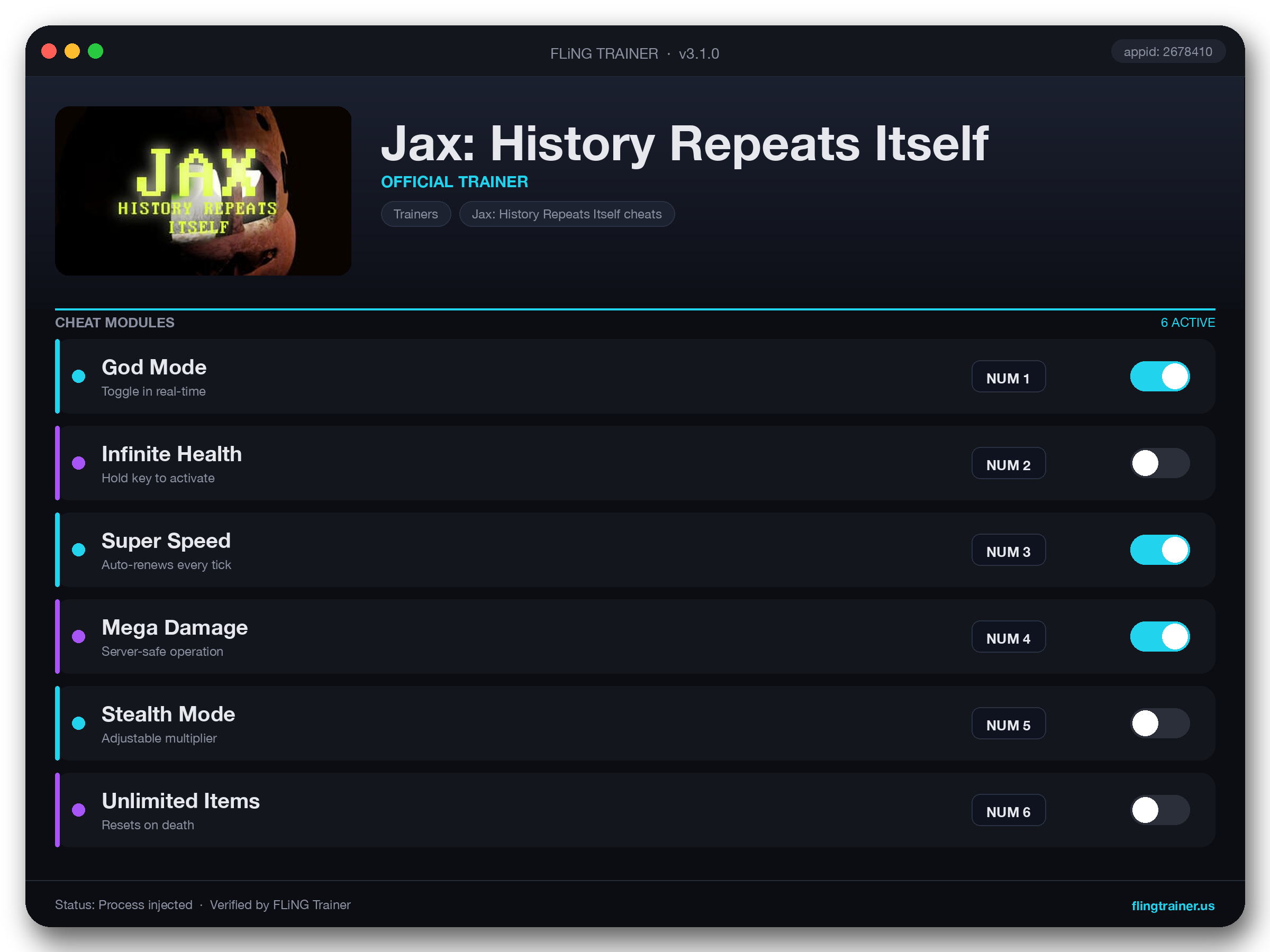 Jax: History Repeats Itself Trainer interface
