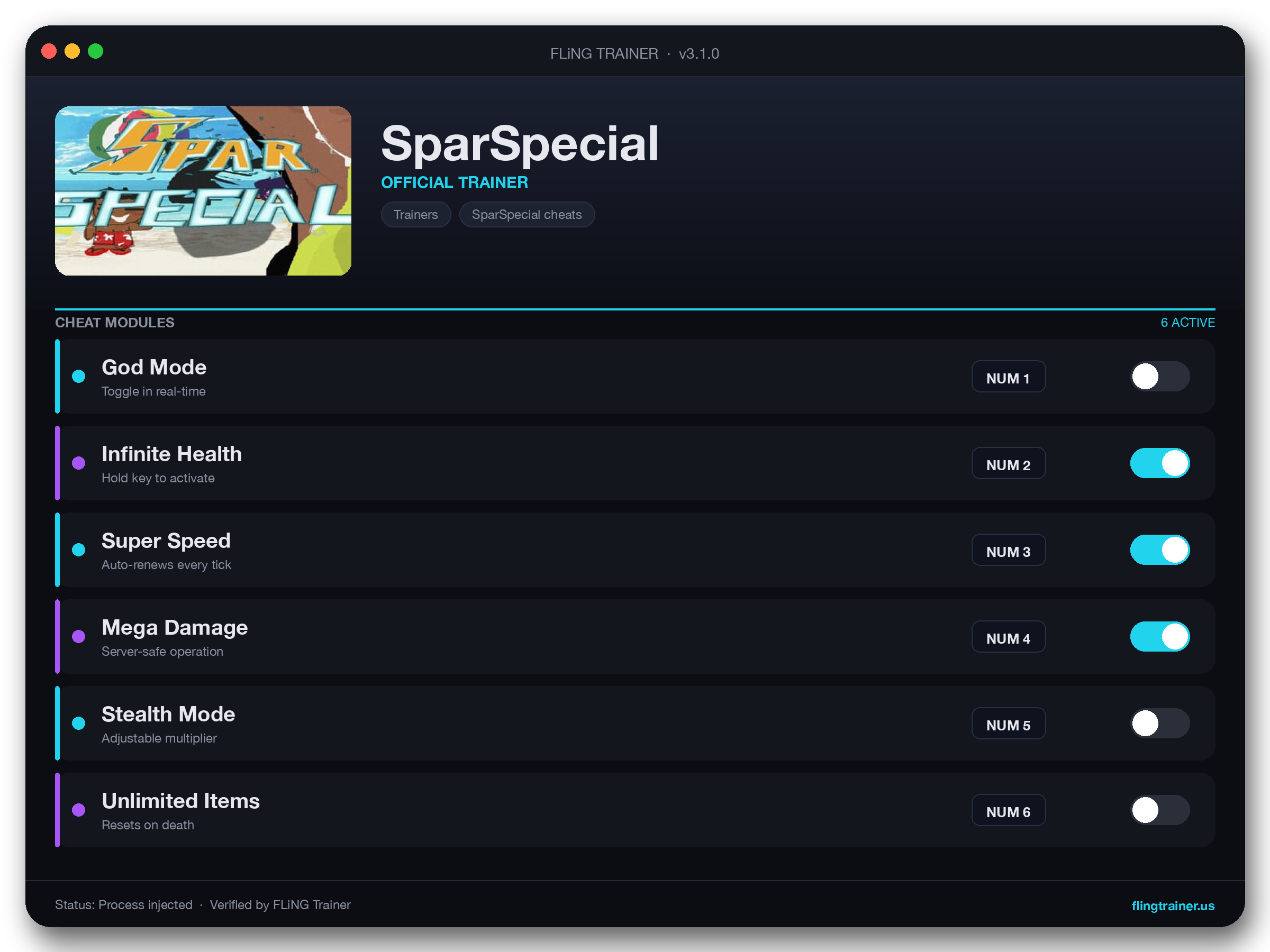 SparSpecial Trainer interface