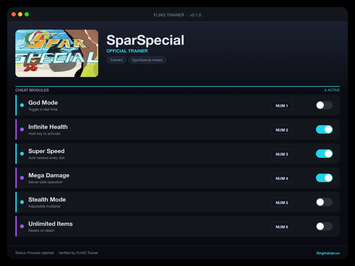 SparSpecial Trainer interface