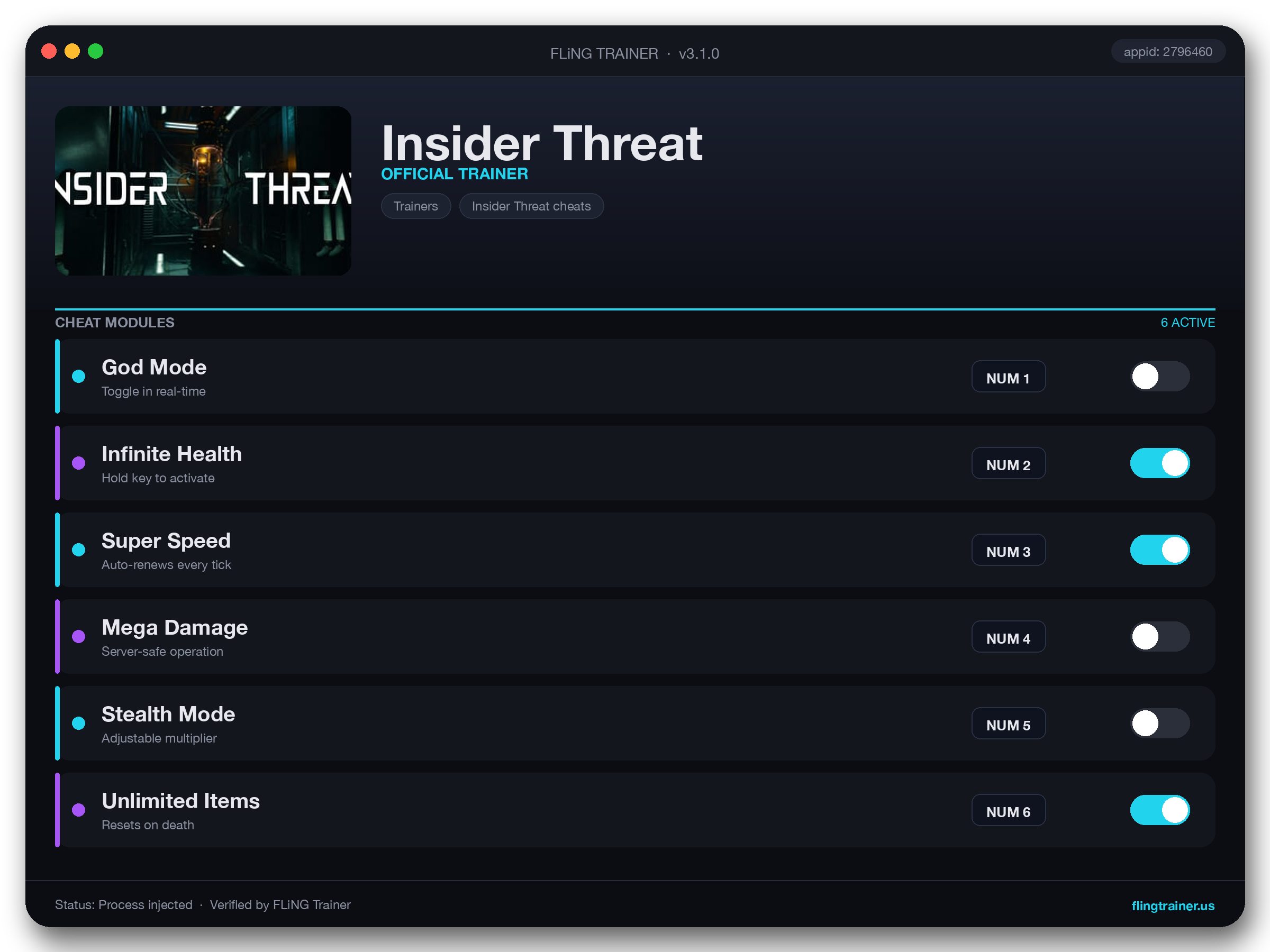 Insider Threat Trainer interface
