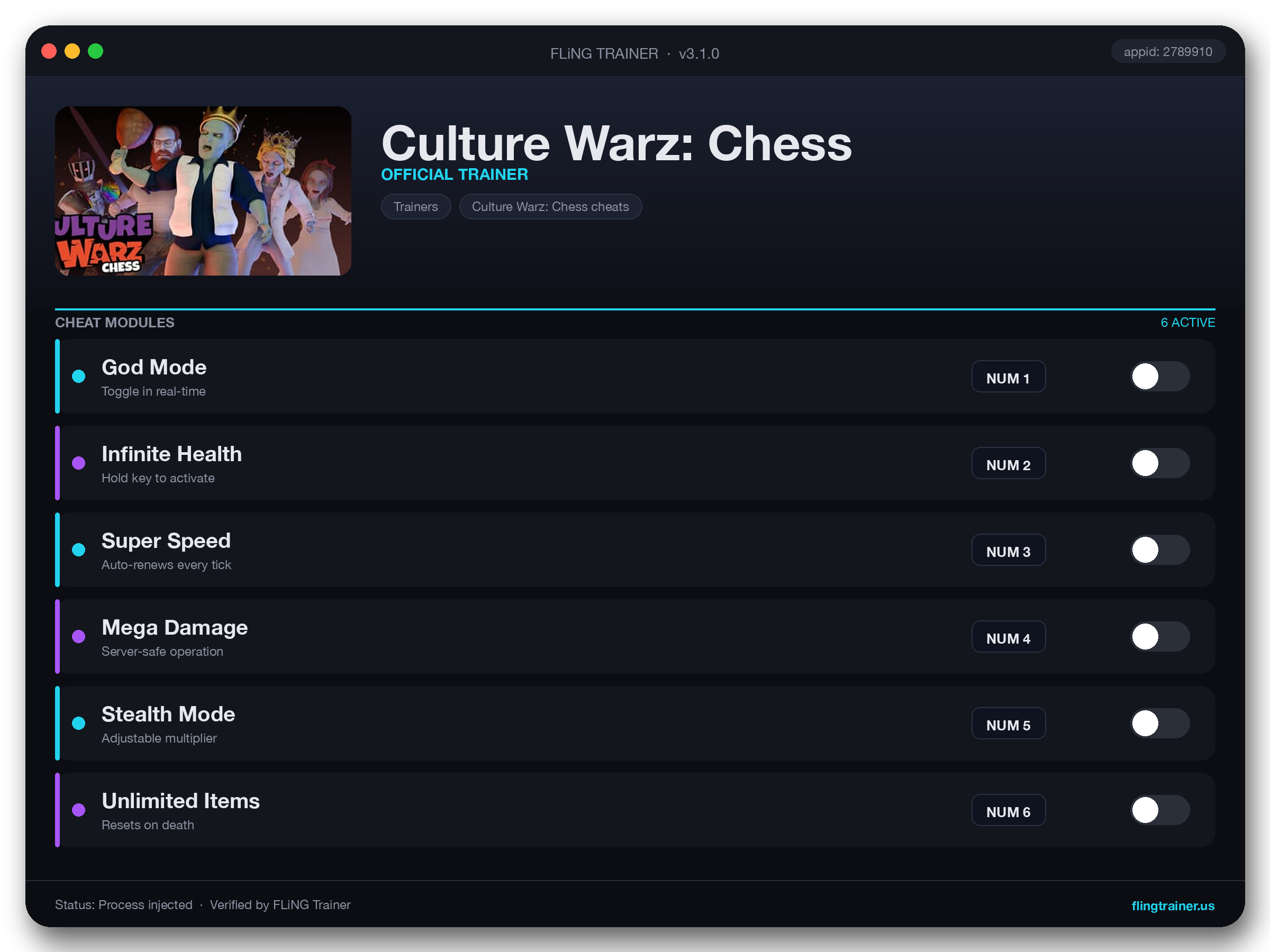 Culture Warz: Chess Trainer interface