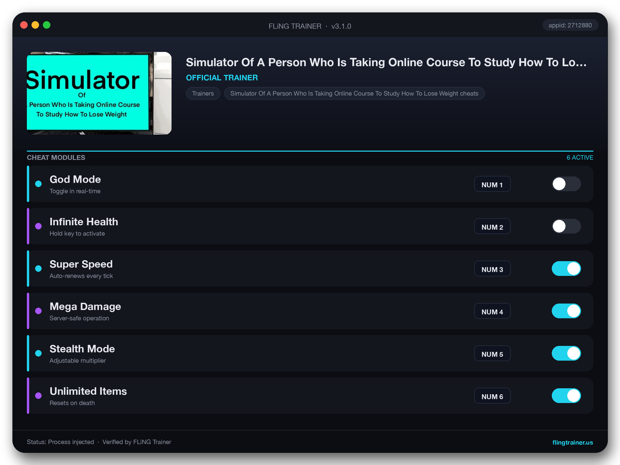 Simulator Of A Person Who Is Taking Online Course To Study How To Lose Weight Trainer interface