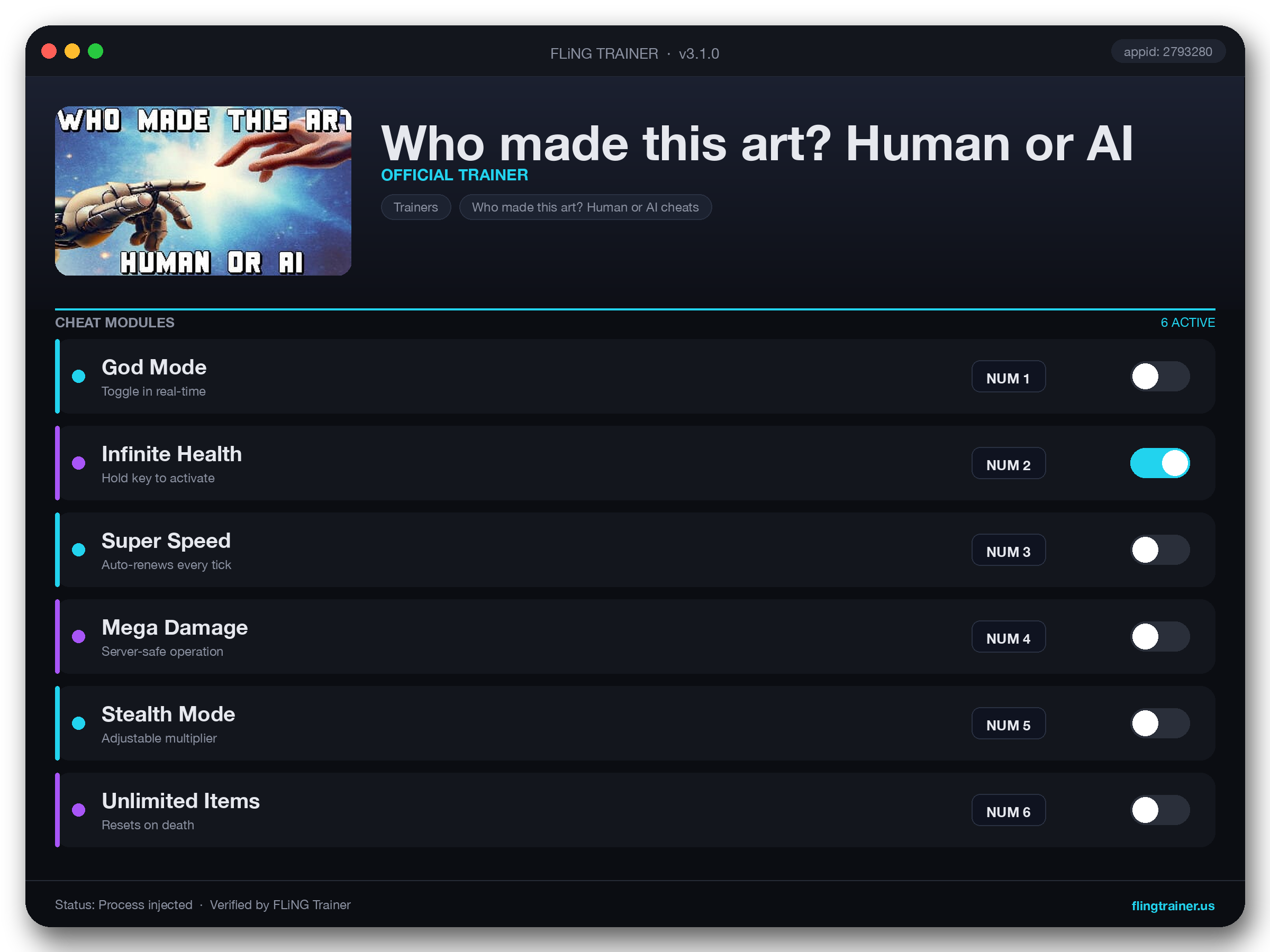 Who made this art? Human or AI Trainer interface