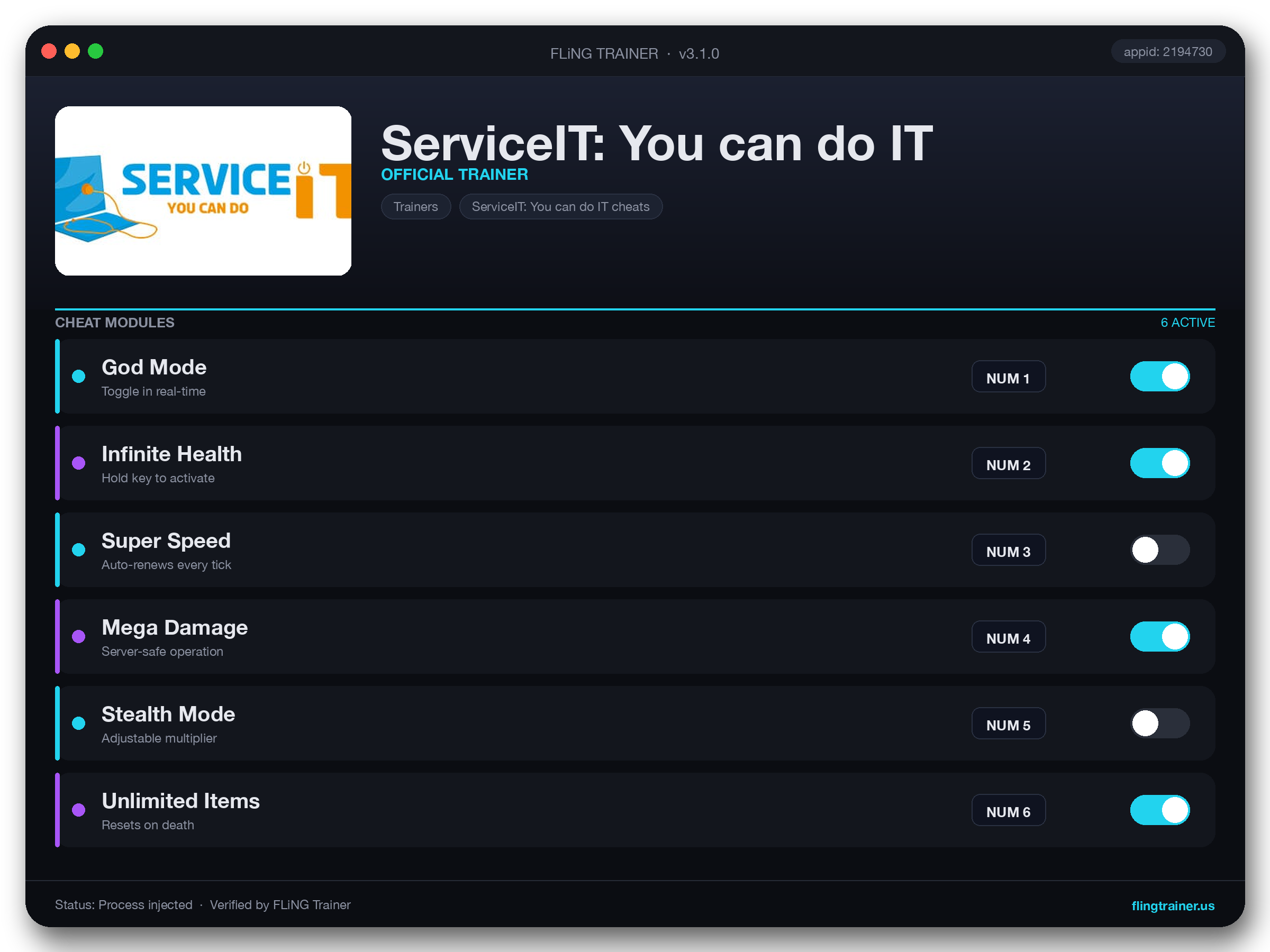 ServiceIT: You can do IT Trainer interface