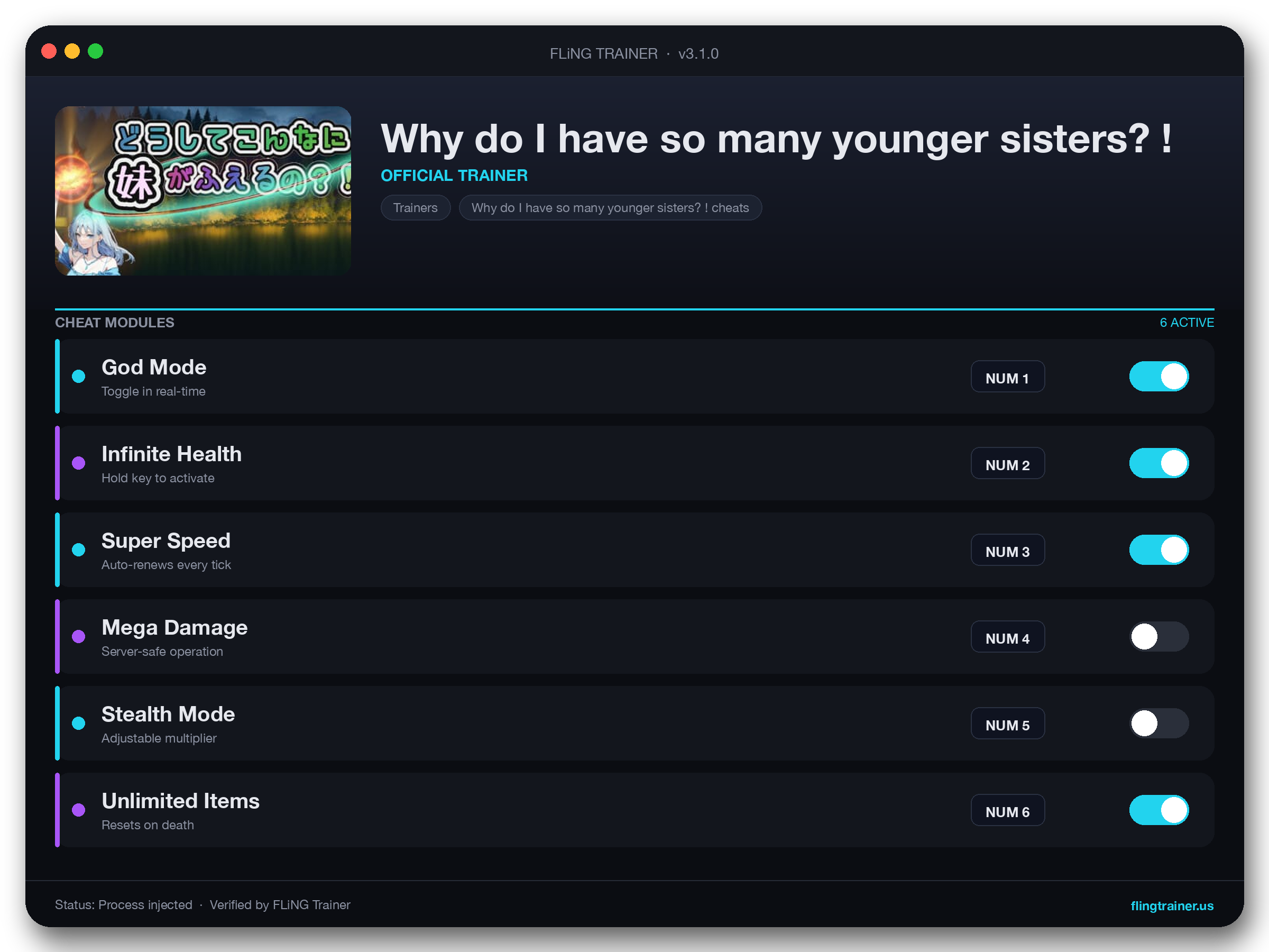 Why do I have so many younger sisters? ! Trainer interface
