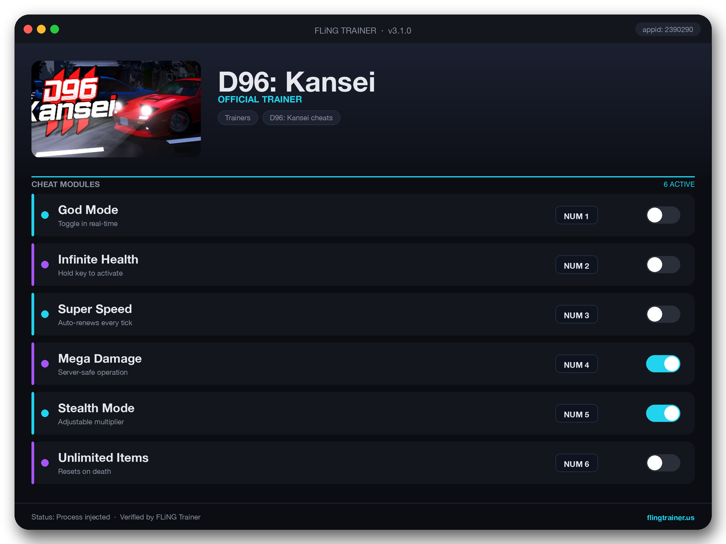 D96: Kansei Trainer interface