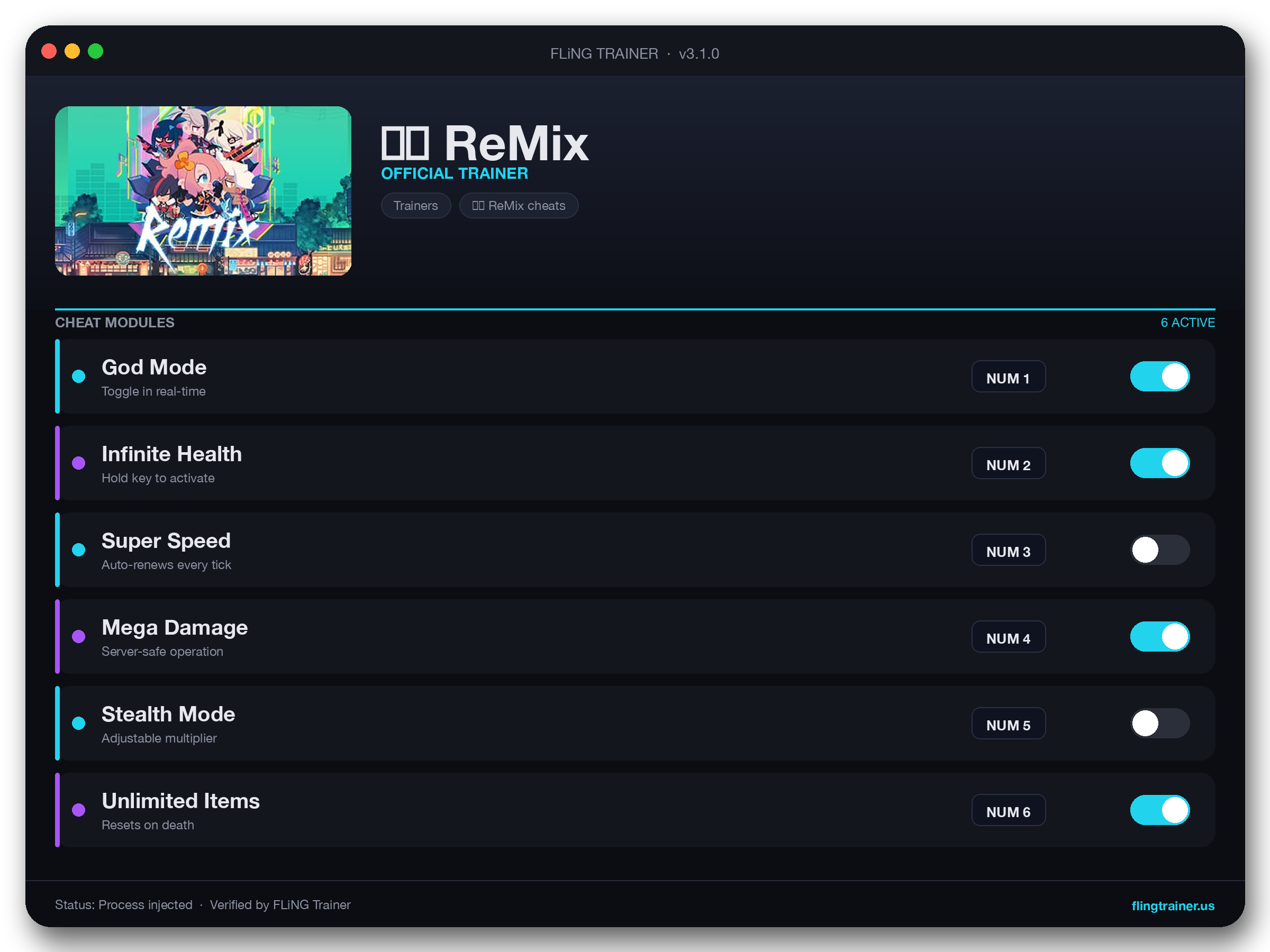 共鸣 ReMix Trainer interface