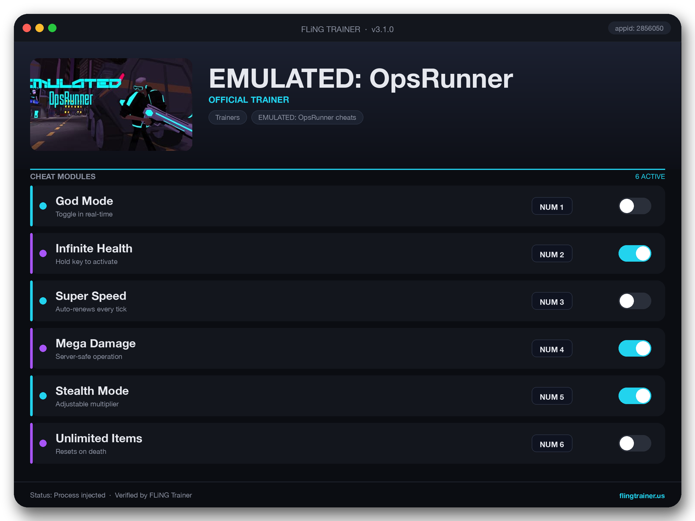 EMULATED: OpsRunner Trainer interface
