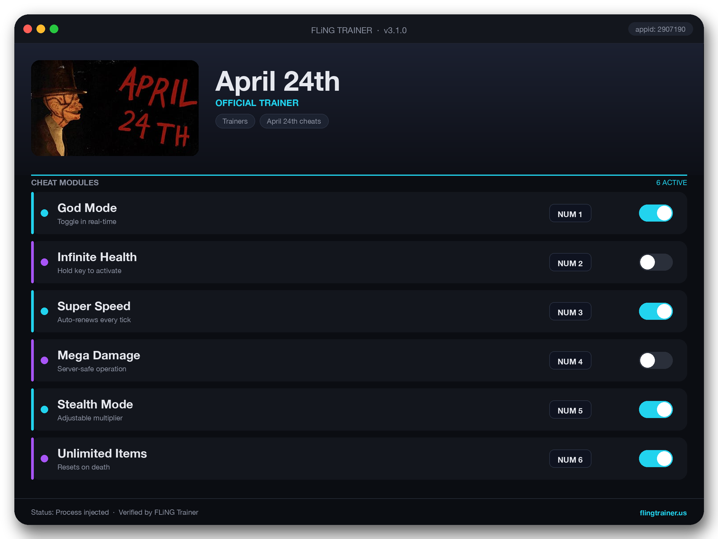 April 24th Trainer interface