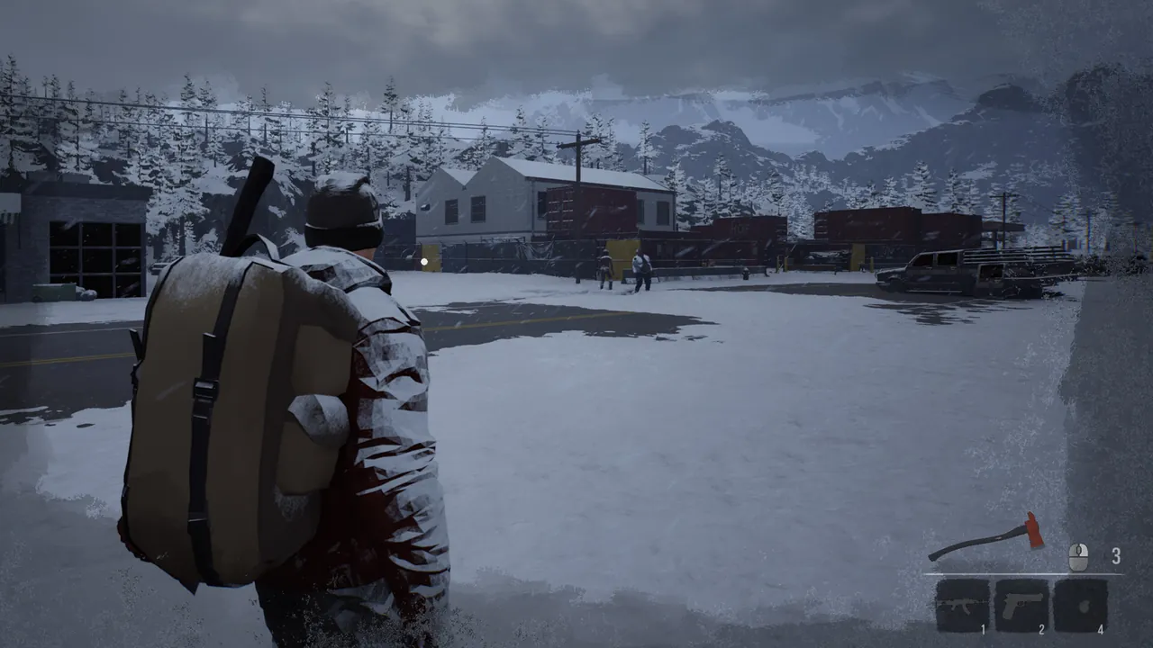 Winter Survivor Protocol — in-game combat moment