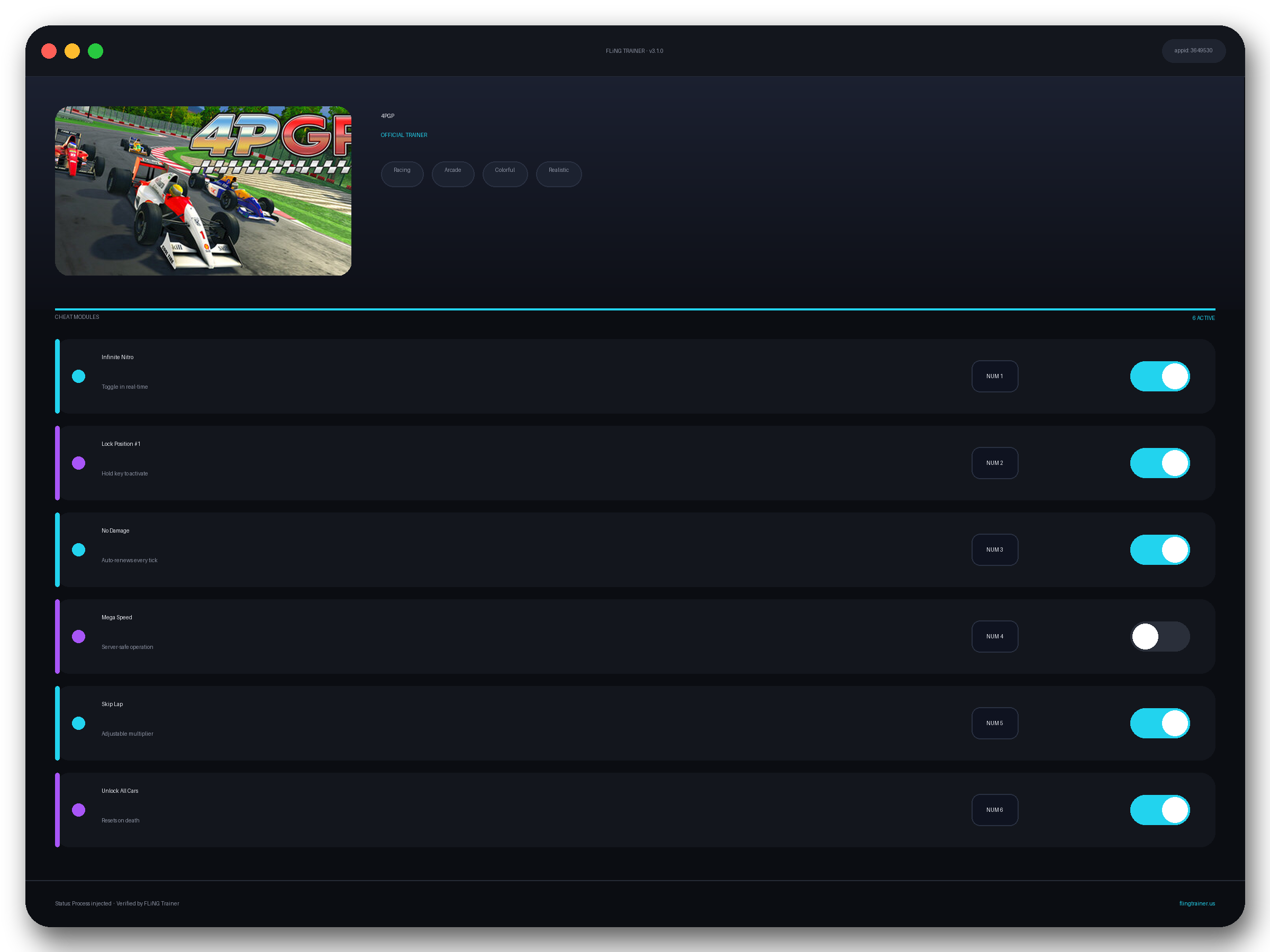 4PGP Trainer interface