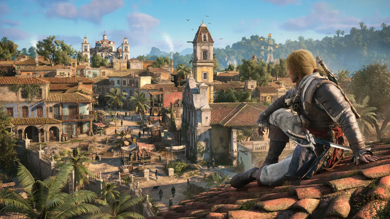 Assassin's Creed Black Flag Resynced — story scene capture