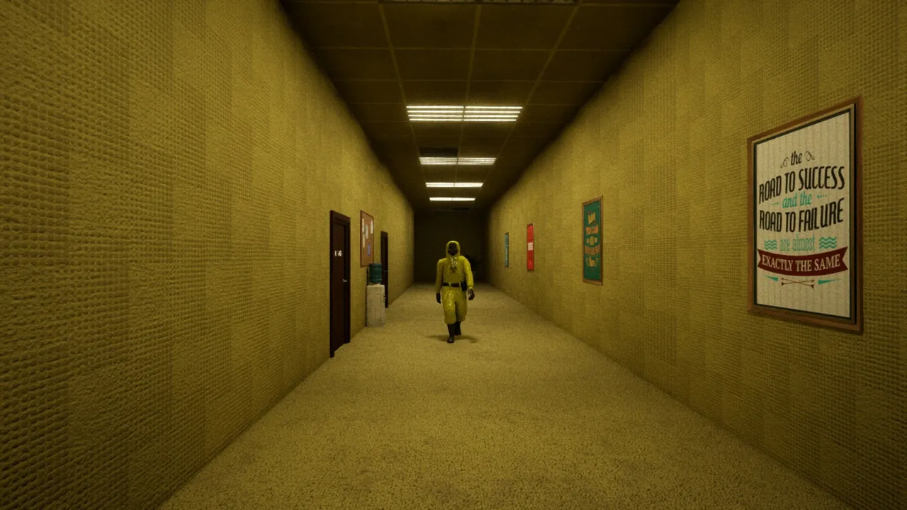 BACKROOMS ANOMALY — story scene capture