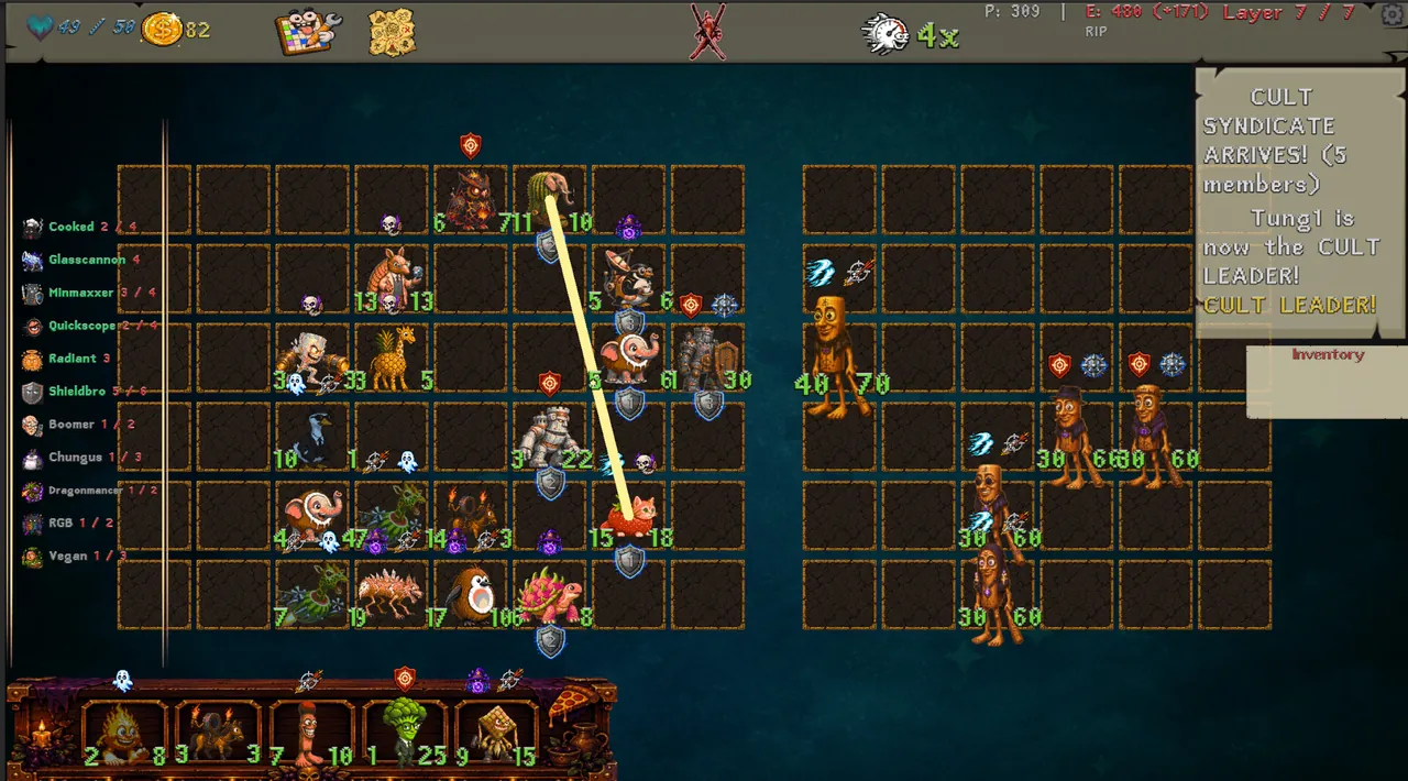 Brainrot Autobattler — story scene capture