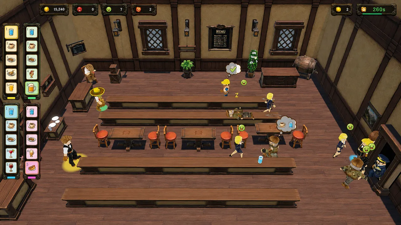 Busy Bar - World Tour — in-game combat moment