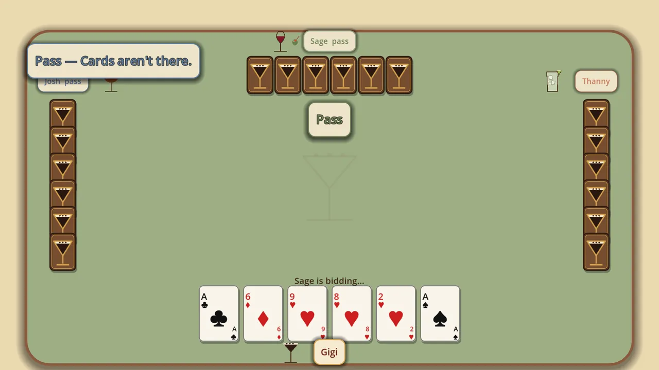 Card Night at Gigi's — gameplay showcase