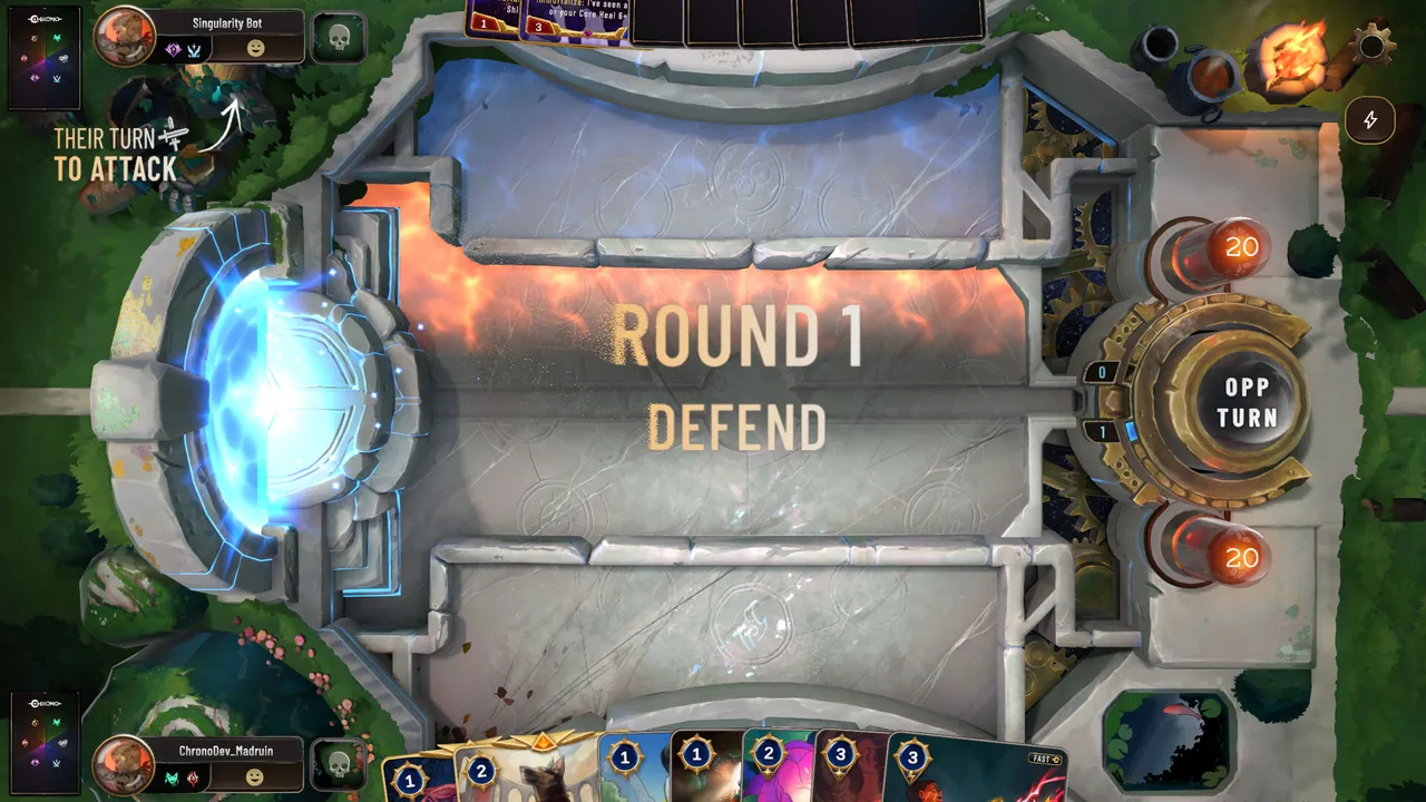Chrono CCG — exploration snapshot