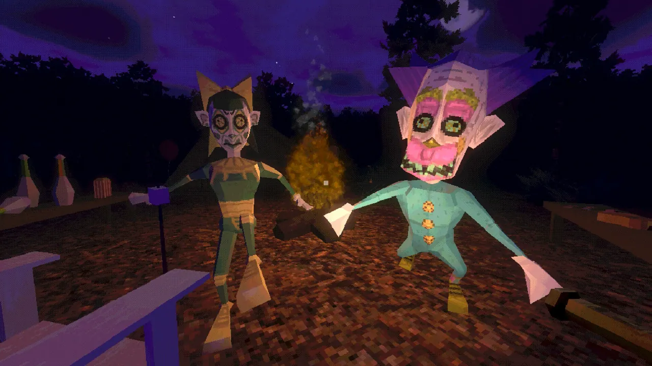 Clown Camp — gameplay showcase