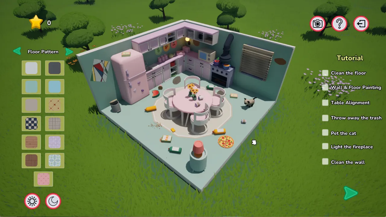 Cozy Home Cleanup — in-game combat moment
