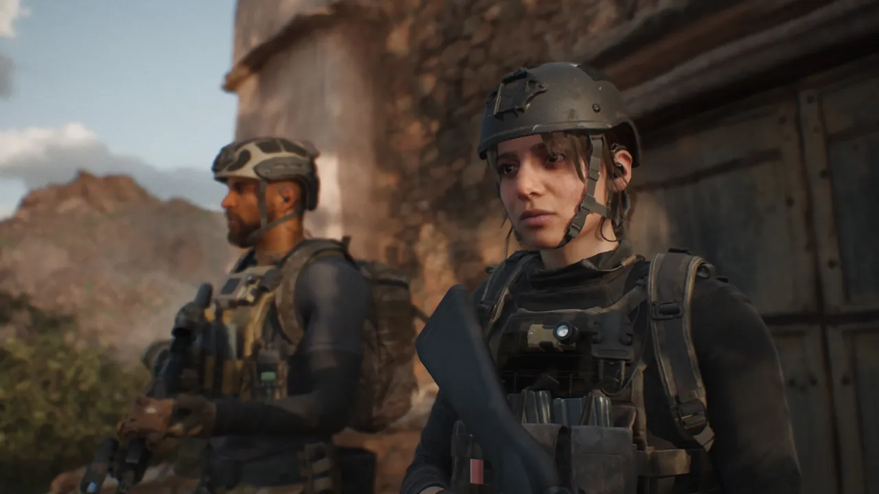 Crossfire — in-game combat moment