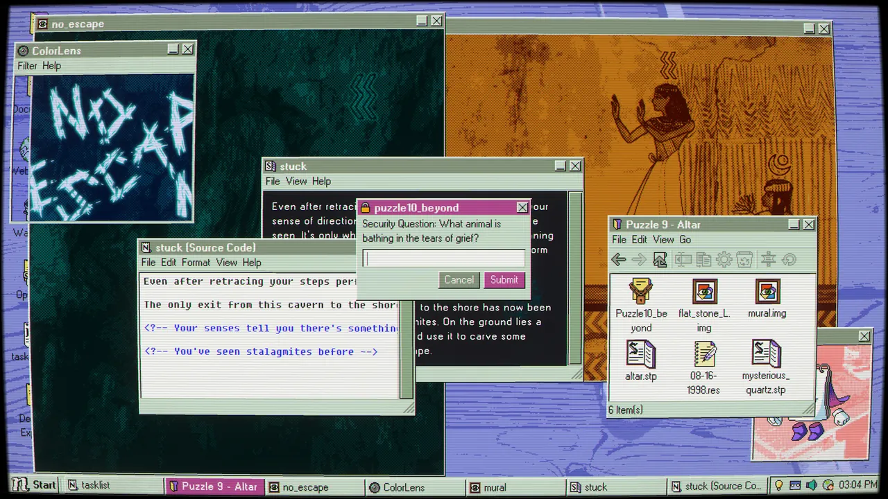 Desktop Explorer — in-game combat moment