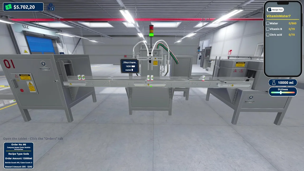 Drink Factory Simulator - Prologue — exploration snapshot